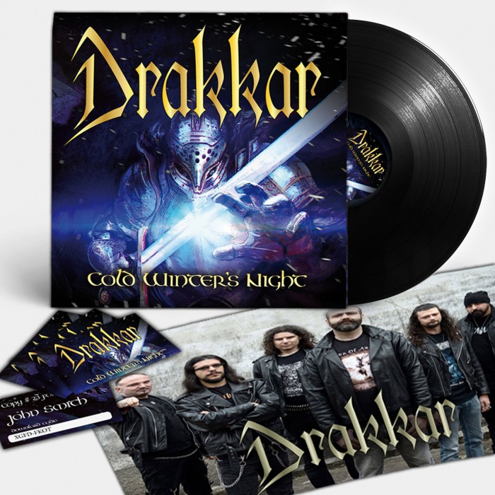 Drakkar EP vinyl poster